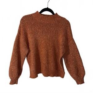 Retrology Women's Orange Knit Sweater XL